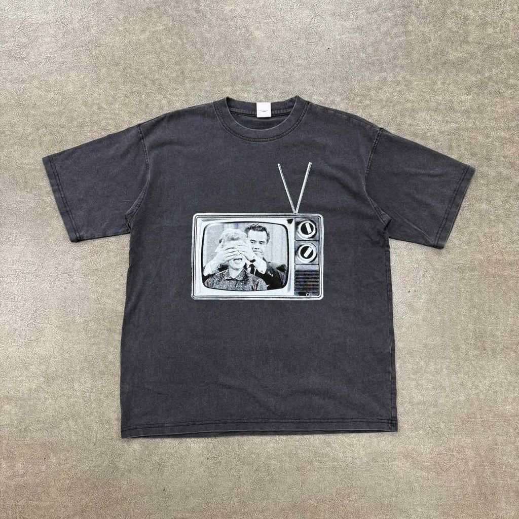 Soled Out T-Shirt "I LOVE LUCY" Washed Black New Size L
