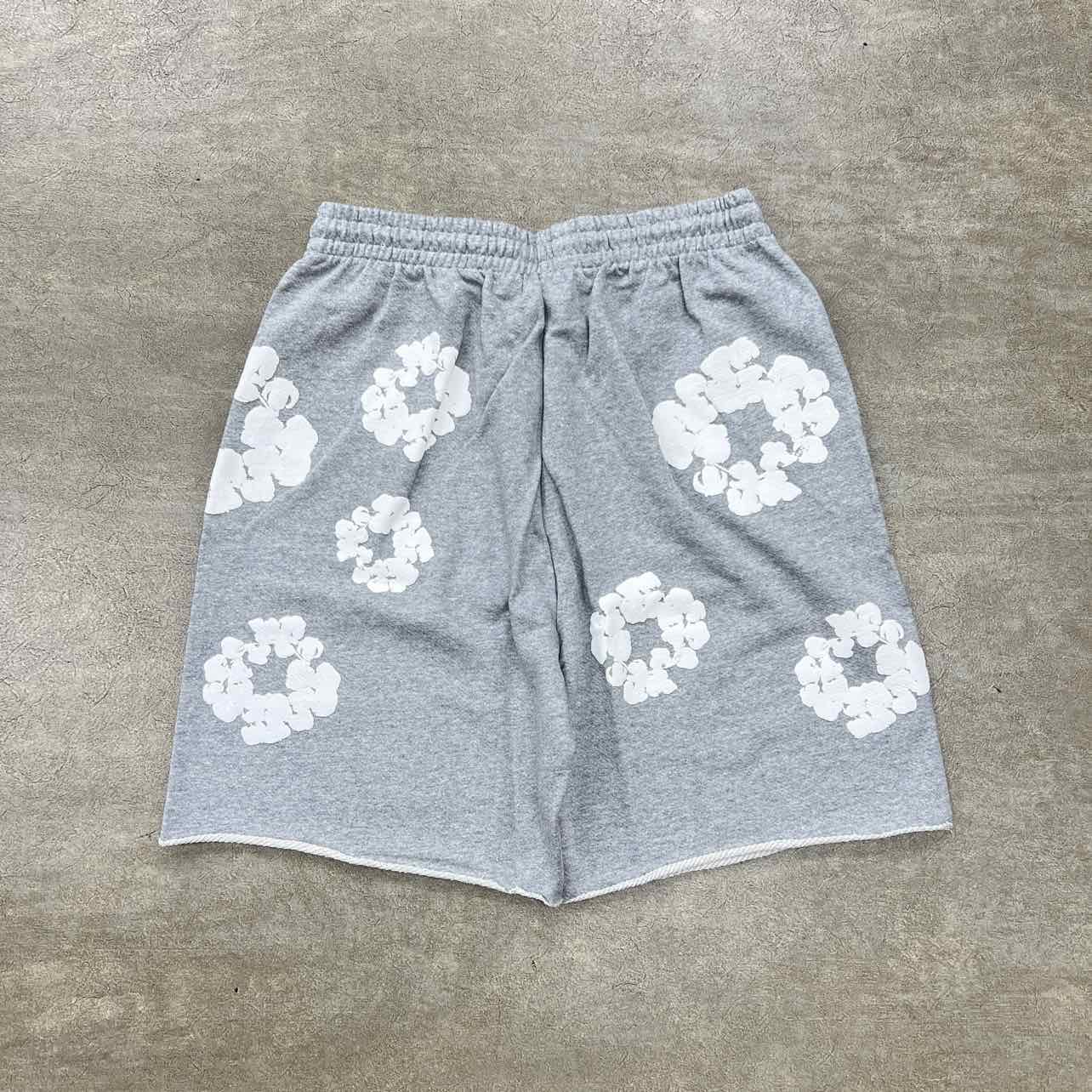 Denim Tears Shorts &quot;COTTON WREATH&quot; Grey New Size L