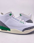 Air Jordan (W) 3 Retro "Lucky Green" 2023 Used Size 12W