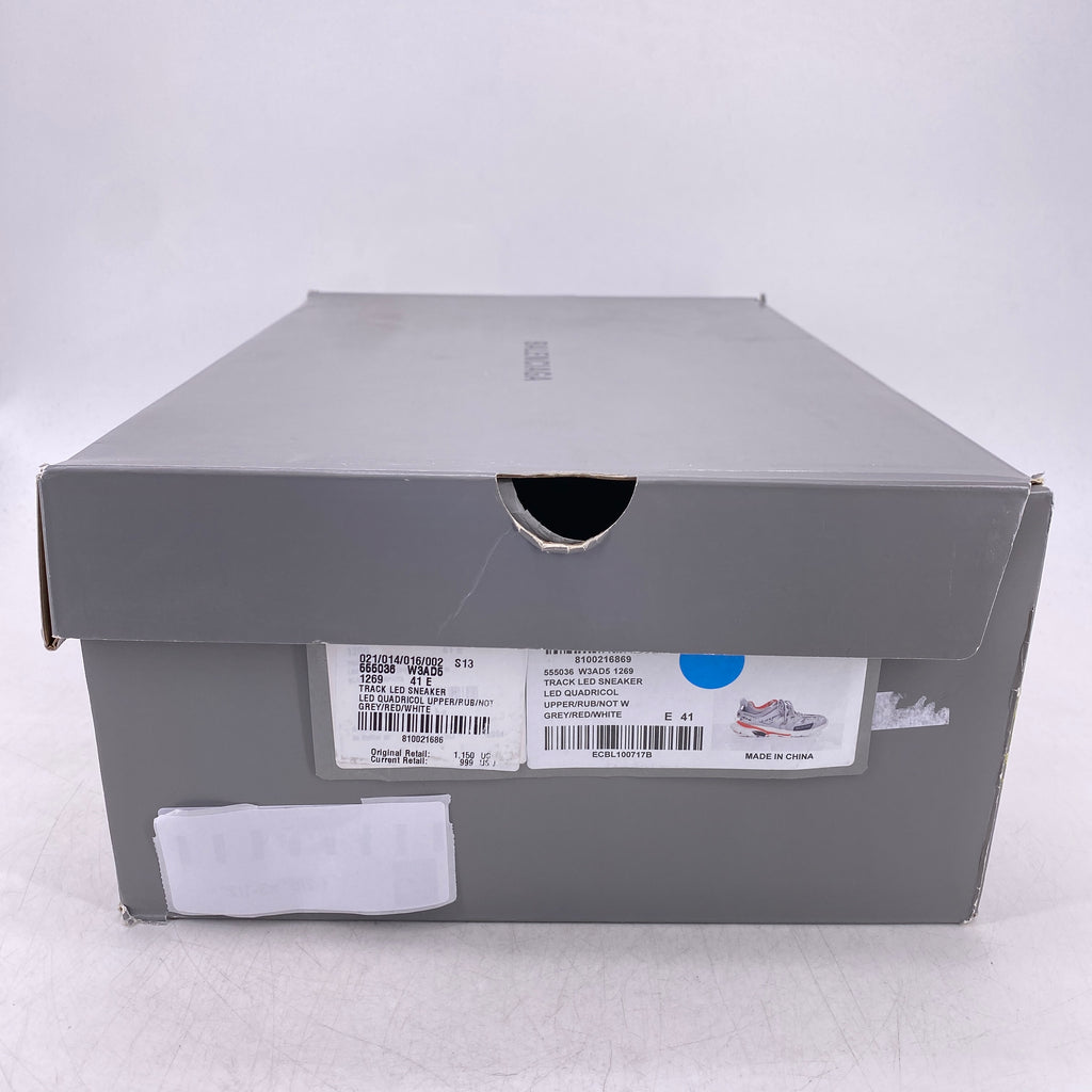 Balenciaga Track LED "Grey Red"  New Size 41