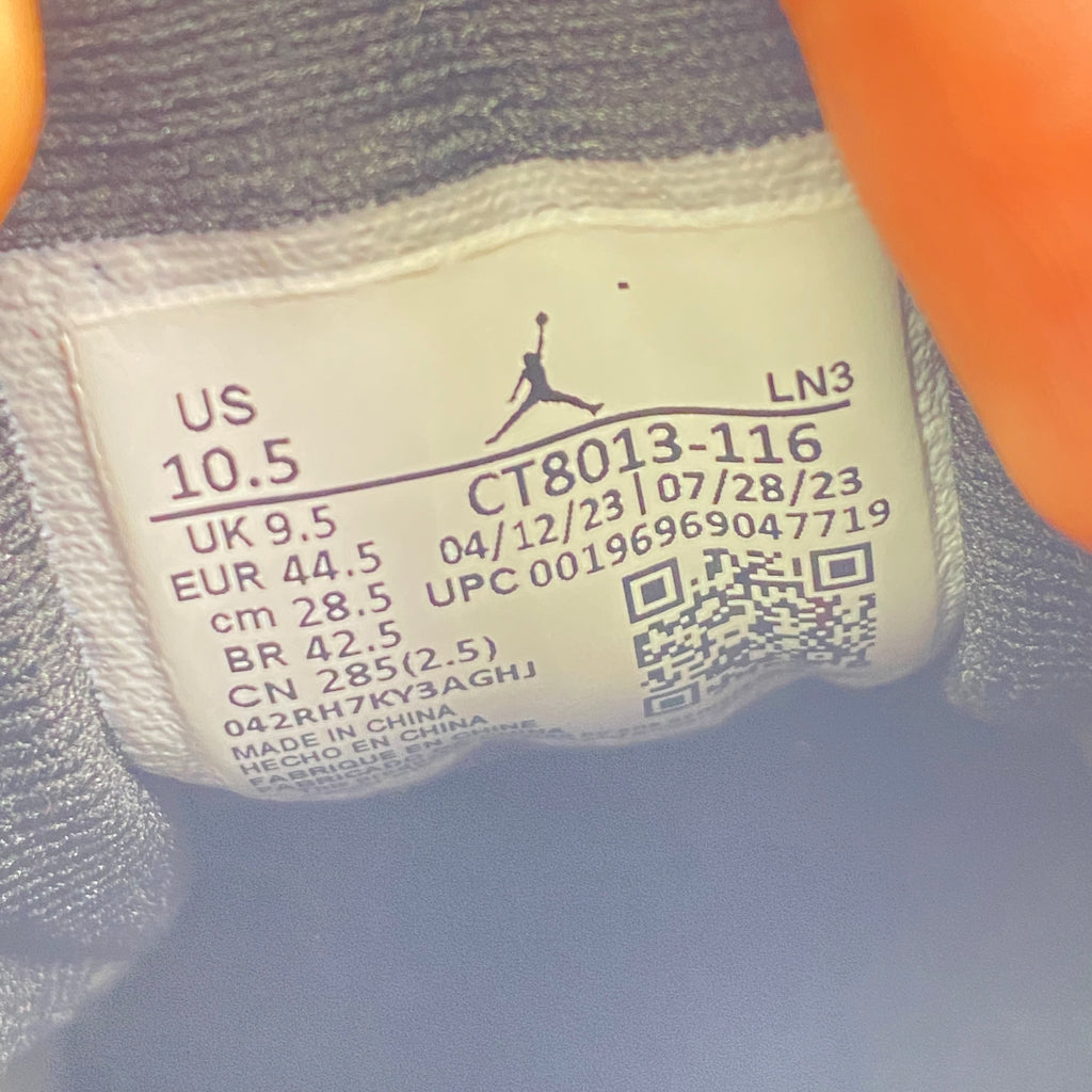 Air Jordan 12 Retro "Cherry" 2023 New Size 10.5