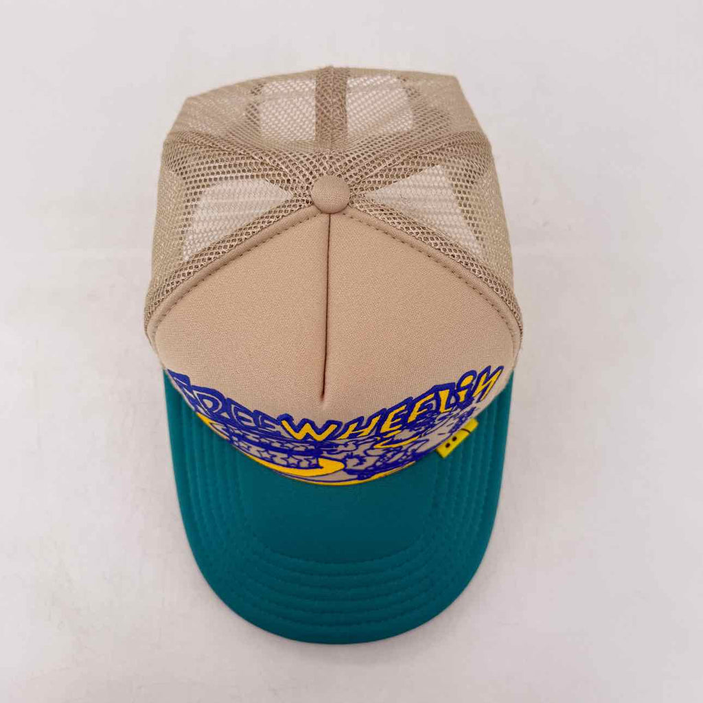 Kapital Snapback "FREE WHEELIN" Used Green Size OS