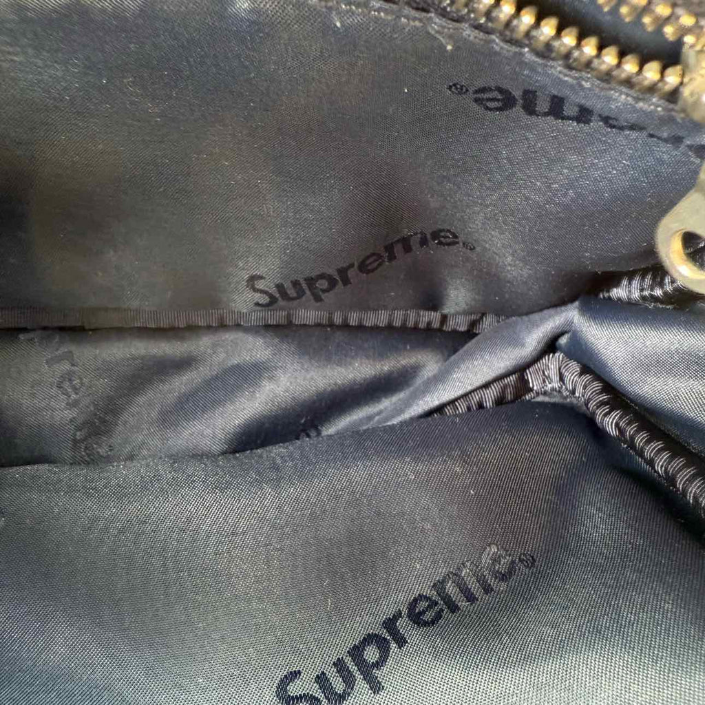 Supreme Waist Bag "JACQUARD" 2022 Used Blue