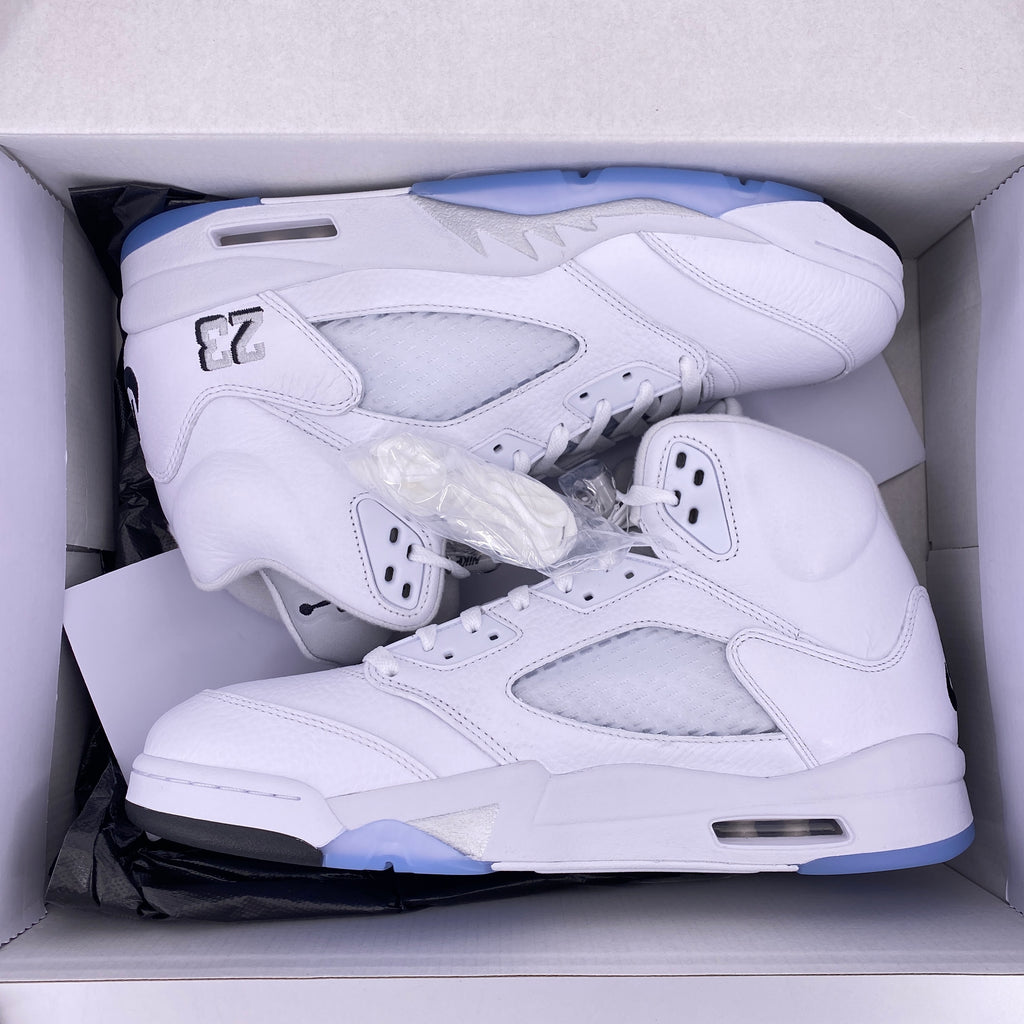 Air Jordan 5 Retro "White Metallic" 2026 New Size 13