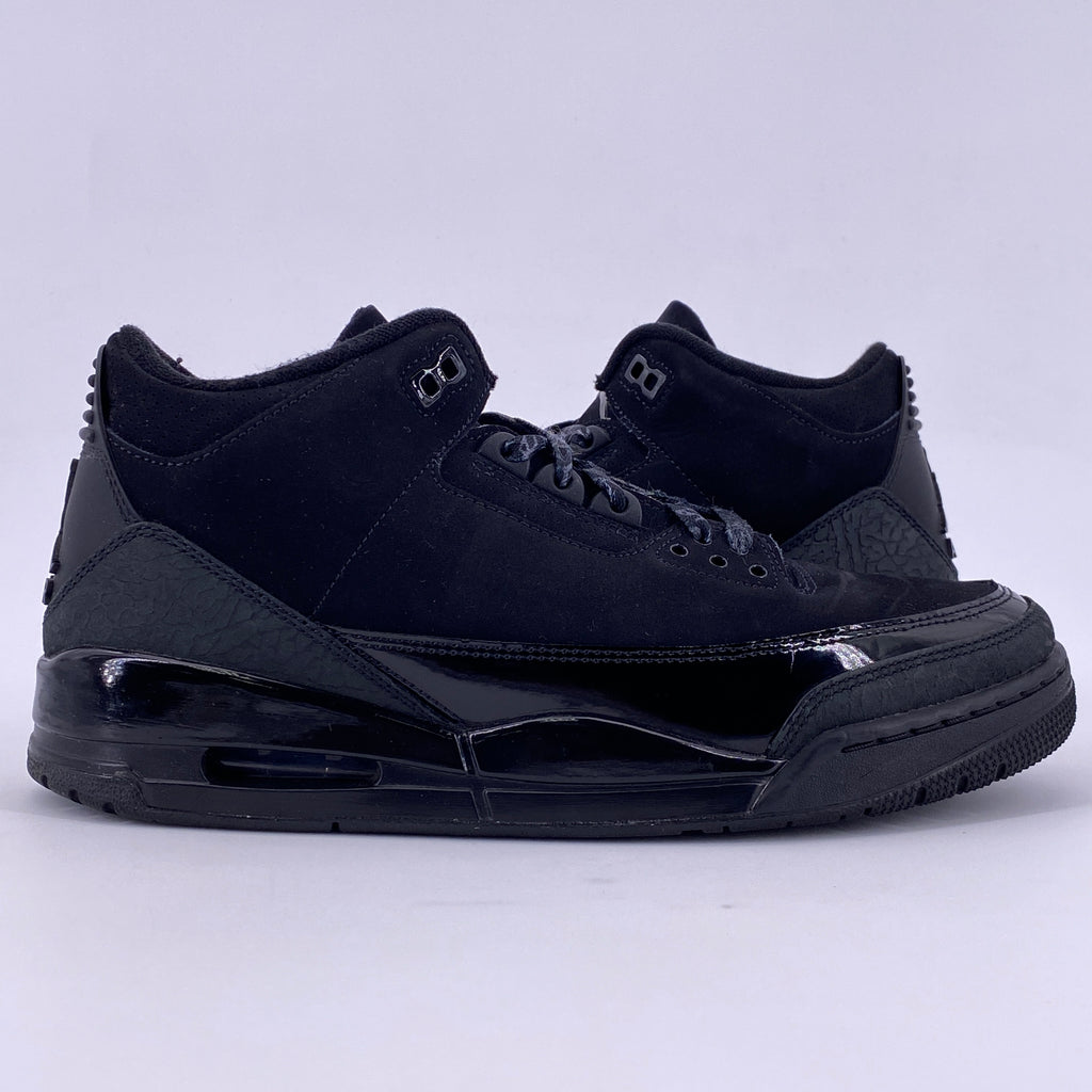 Air Jordan 3 Retro "Black Cat" 2025 Used Size 10.5