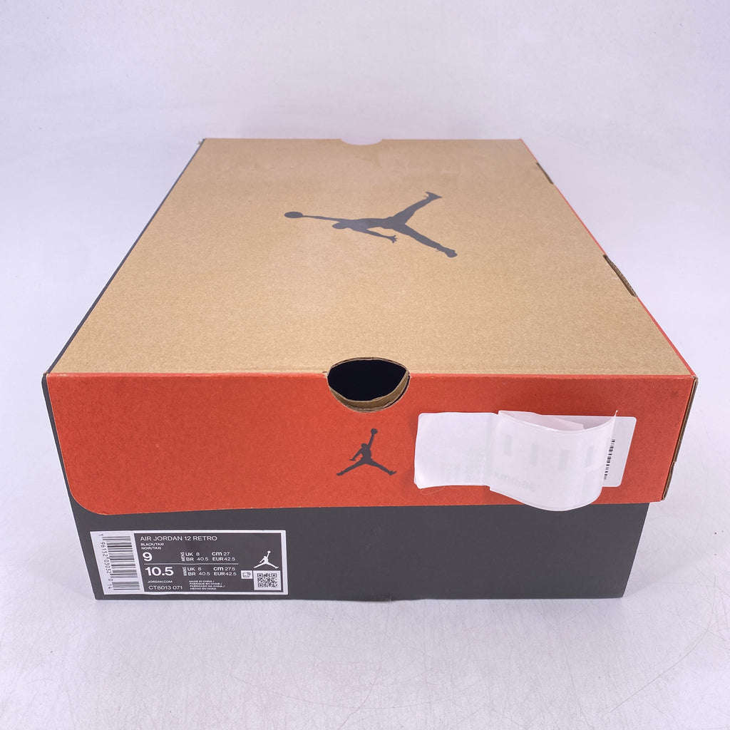 Air Jordan 12 Retro "Black Taxi" 2022 Used Size 9