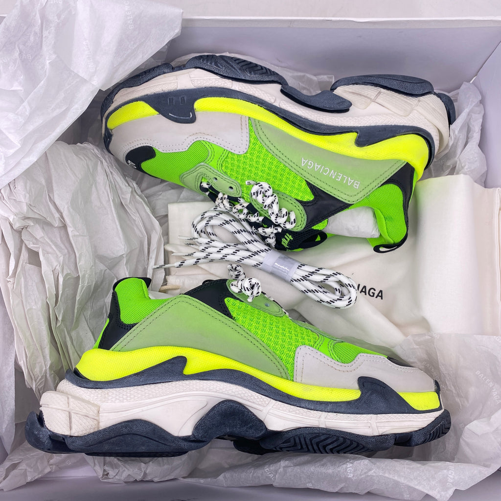 Balenciaga Triple S "Very Fluo" 2018 New Size 40