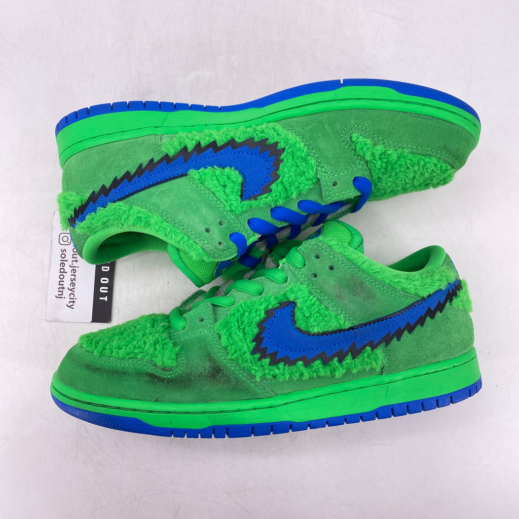 Nike SB Dunk Low "Grateful Dead Green" 2020 Used Size 10.5