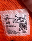 Air Jordan 1 Mid "Metallic Orange" 2021 New Size 11