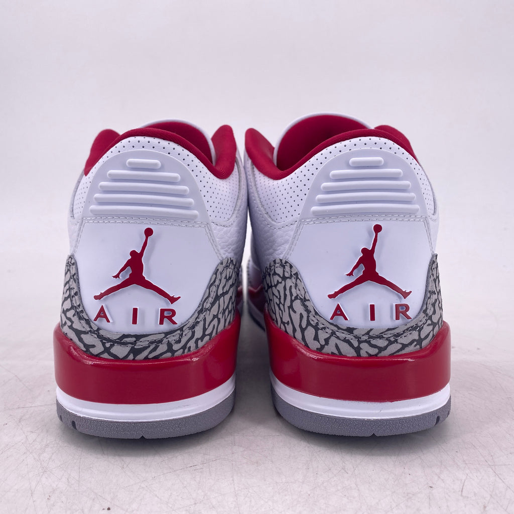 Air Jordan 3 Retro "Cardinal" 2022 New Size 8