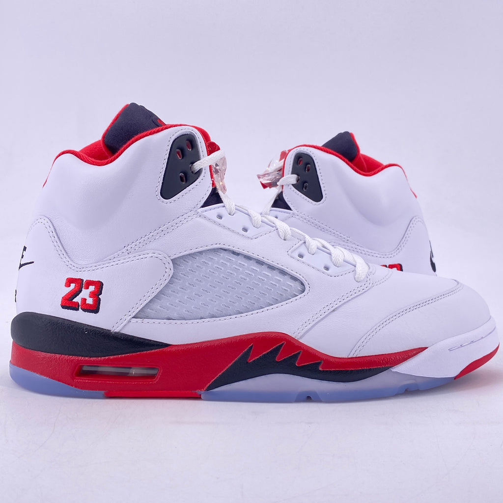 Air Jordan 5 Retro "Fire Red Black Tongue" 2025 New Size 12