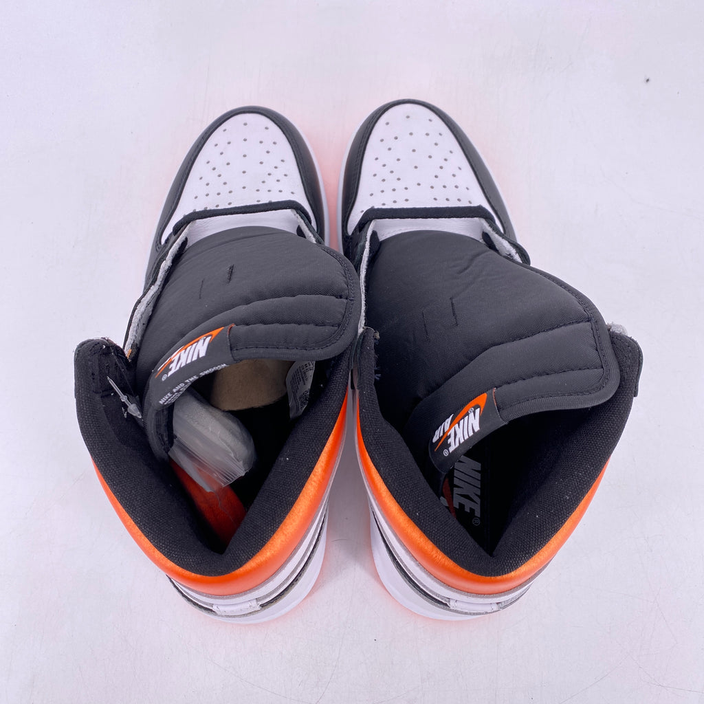 Air Jordan 1 Retro High "Electro Orange" 2021 New Size 10