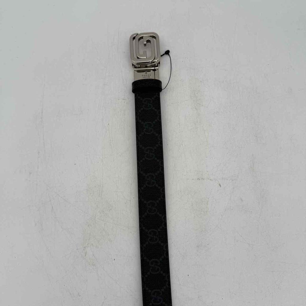 Gucci Belt "GG SUPREME" New Black Size 46