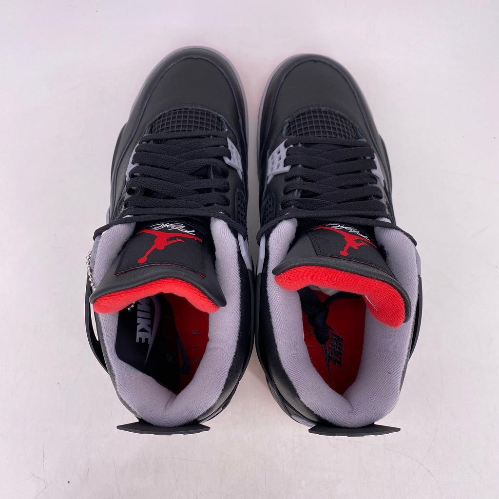 Air Jordan 4 Retro "Bred Reimagined" 2024 New Size 9