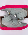 Louis Vuitton Jaspers "Kanye Zen Grey Pink" 2009 New (Cond) Size 9.5 LV