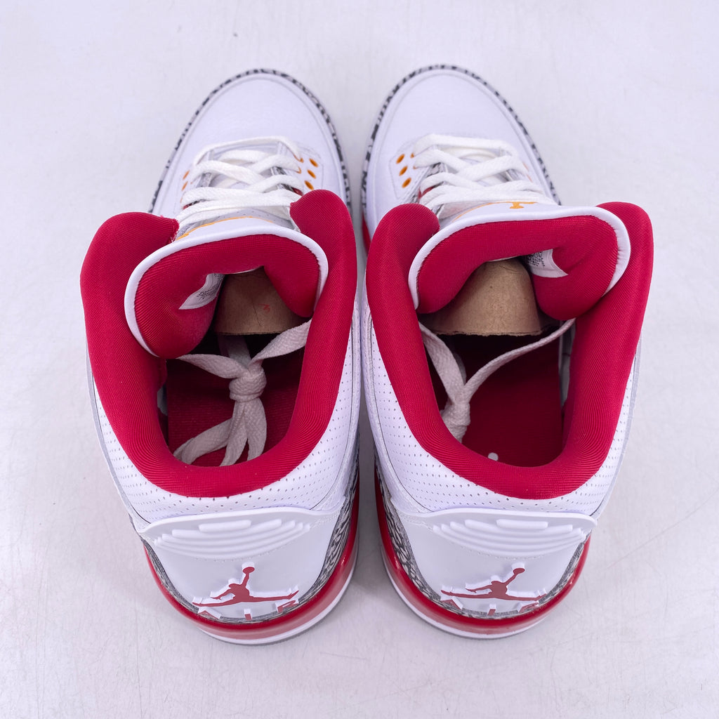 Air Jordan 3 Retro "Cardinal Red" 2022 New Size 10
