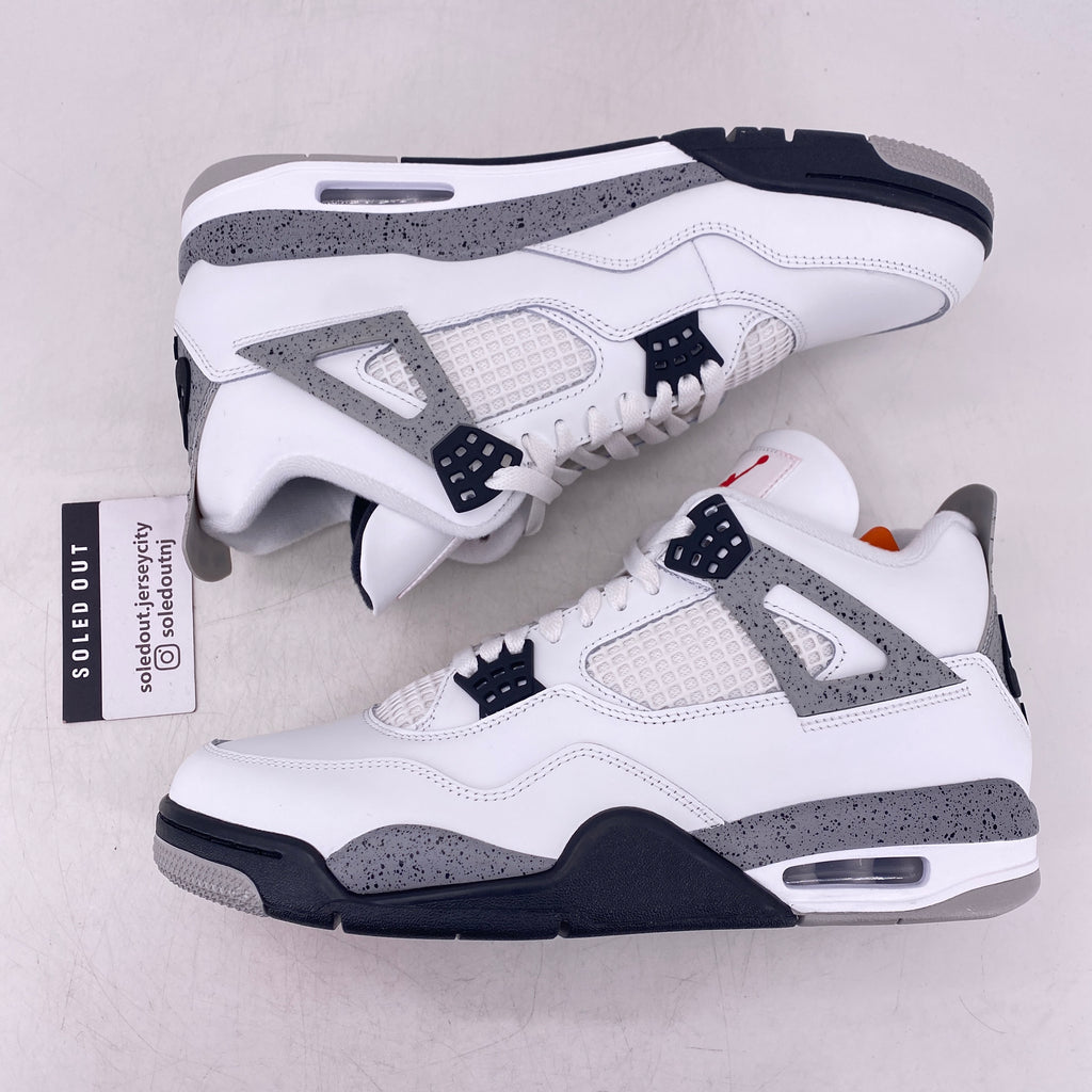 Air Jordan 4 Retro "White Cement" 2025 New Size 11