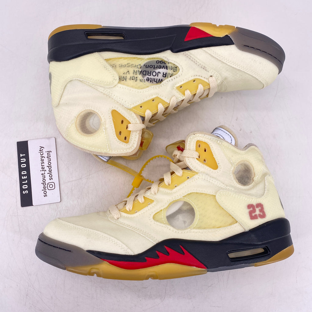 Air Jordan 5 Retro "Ow Sail" 2020 Used Size 10