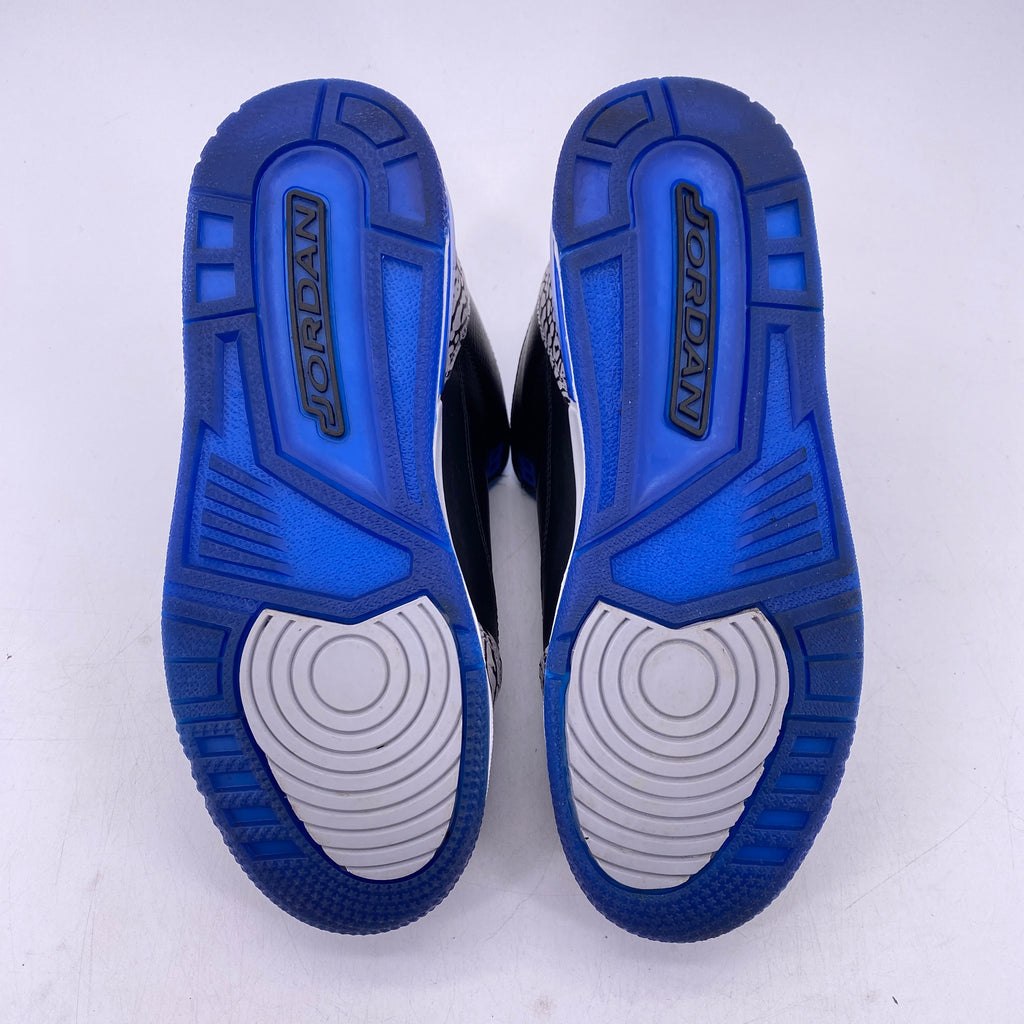 Air Jordan 3 Retro "Sport Blue" 2014 Used Size 6.5Y