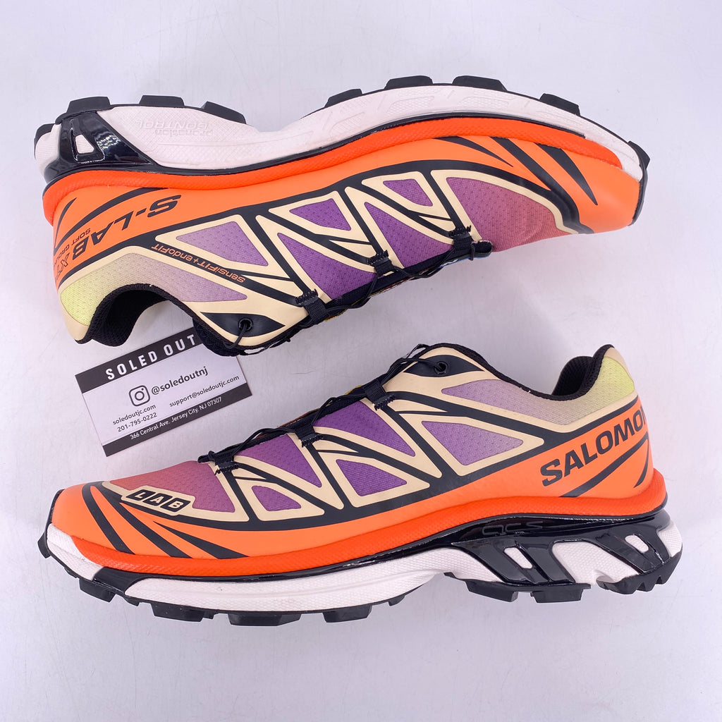 Salomon XT-6 "Black Almond Dragon Fire" 2026 Used Size 11.5