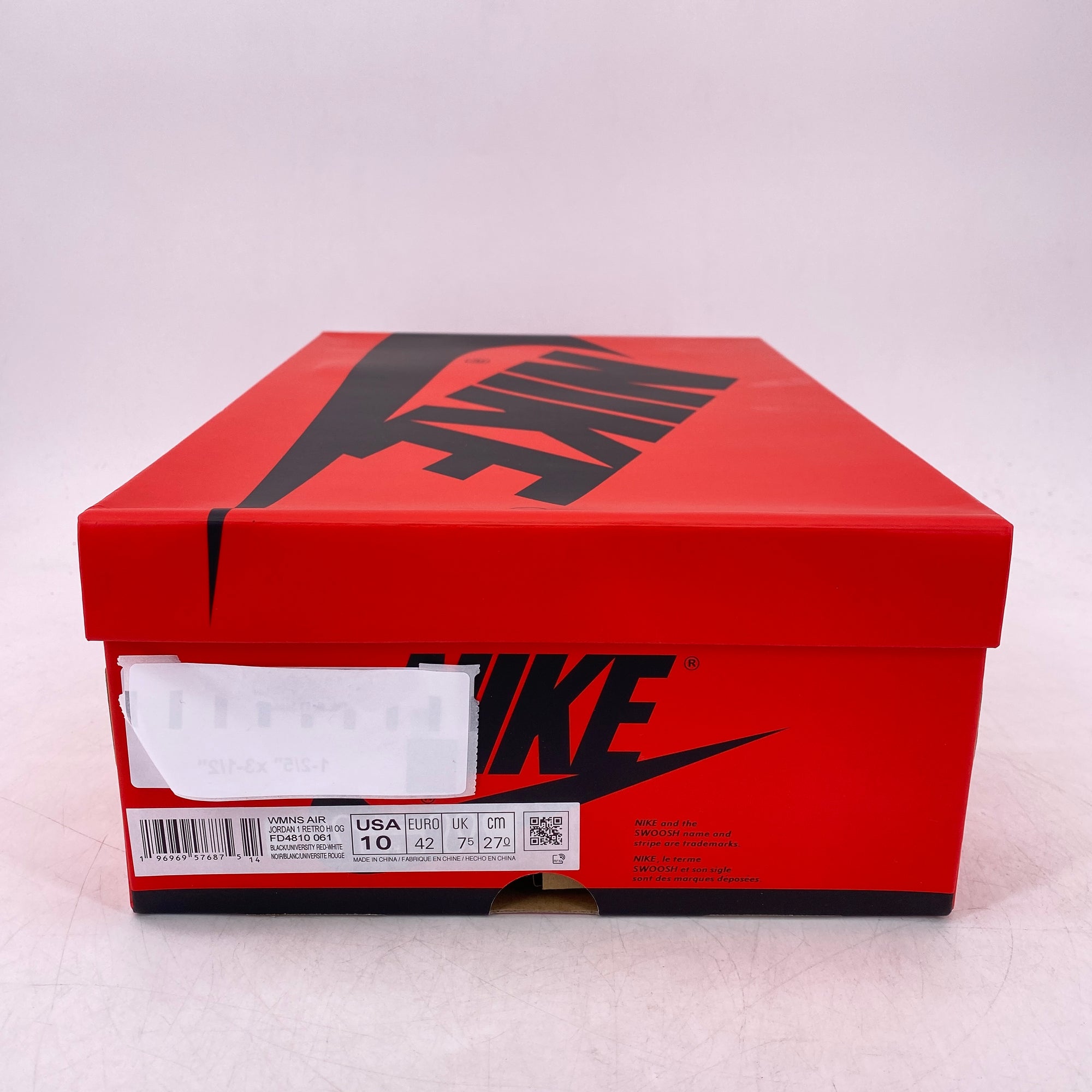 Air Jordan (W) 1 Retro High OG &quot;Satin Bred&quot; 2023 New Size 10W