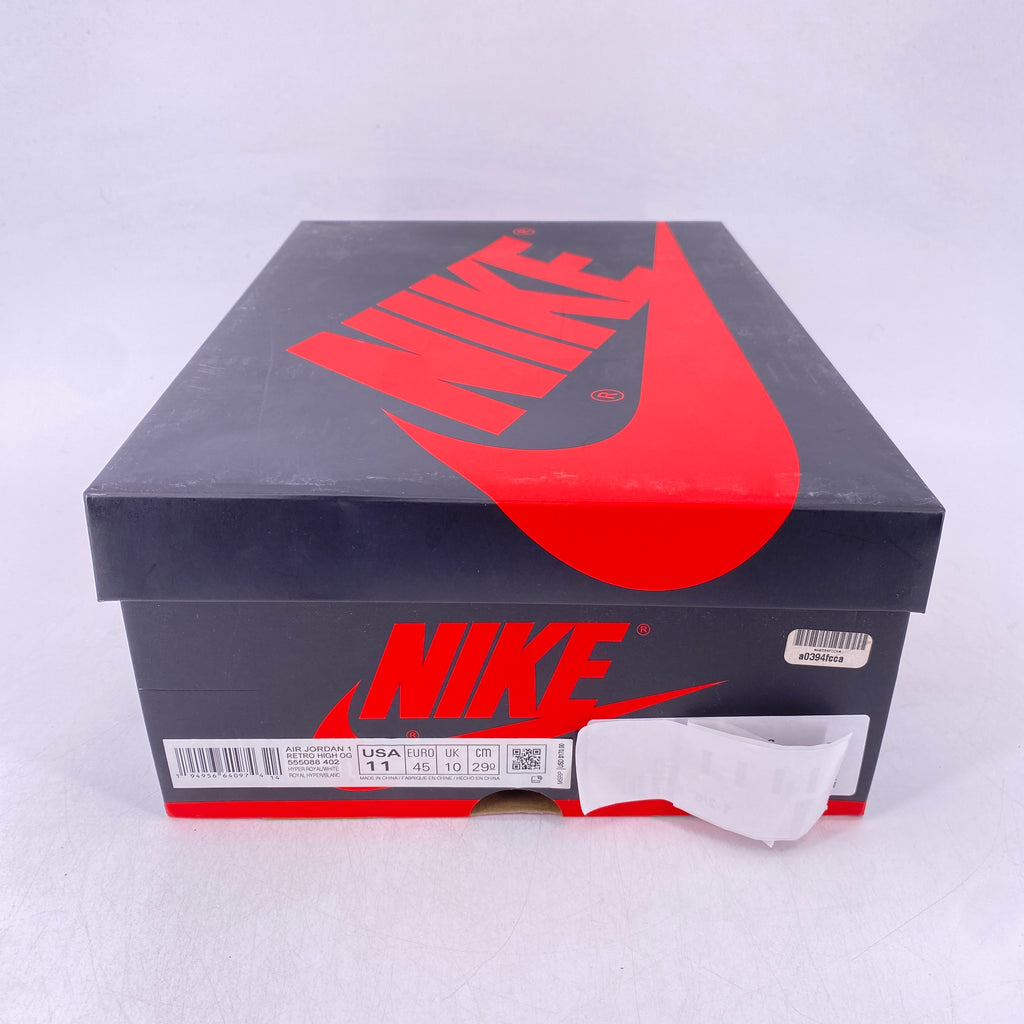 Air Jordan 1 Retro High OG "Hyper Royal Sg" 2021 New Size 11