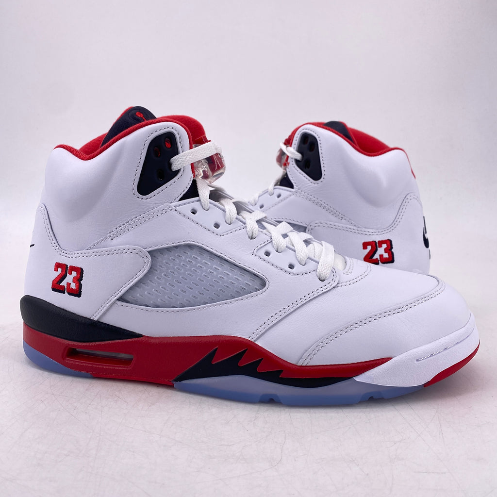 Air Jordan 5 Retro "Fire Red Black Tongue" 2025 New Size 11