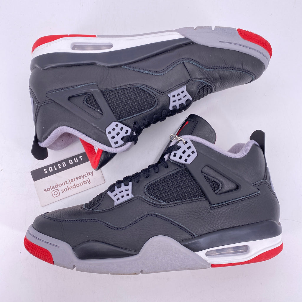 Air Jordan 4 Retro "Bred Reimagined" 2024 Used Size 10.5