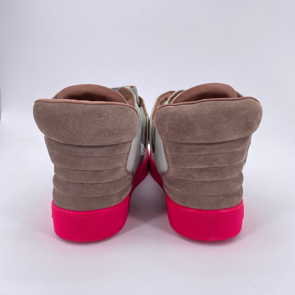 Louis Vuitton Jaspers "Kanye Zen Grey Pink" 2009 New (Cond) Size 9.5 LV