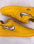 Nike Air Force 1 Low / OW "University Gold" 2021 Used Size 11.5