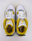 Air Jordan (W) 4 Retro "Vivid Sulfur" 2024 New Size 11.5W