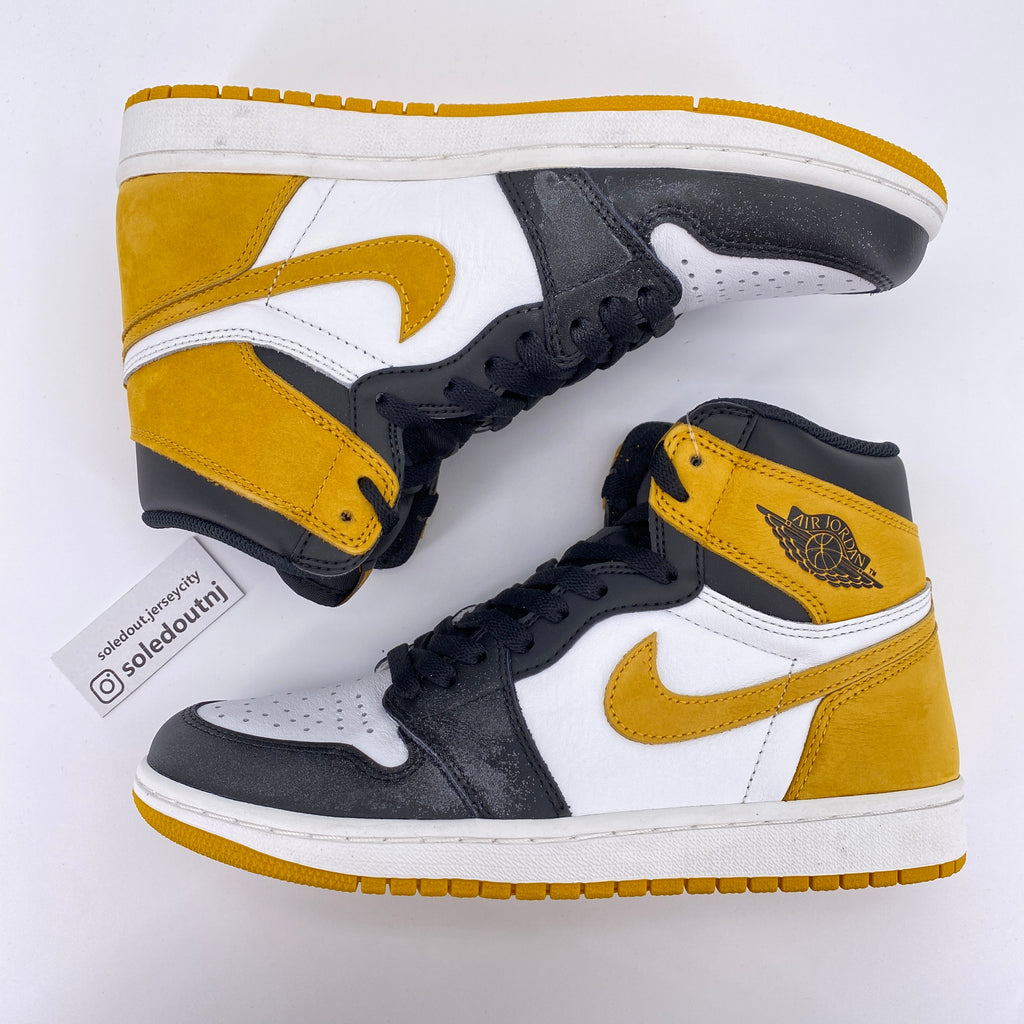 Air Jordan 1 Retro High OG "Yellow Ochre" 2018 New Size 7.5