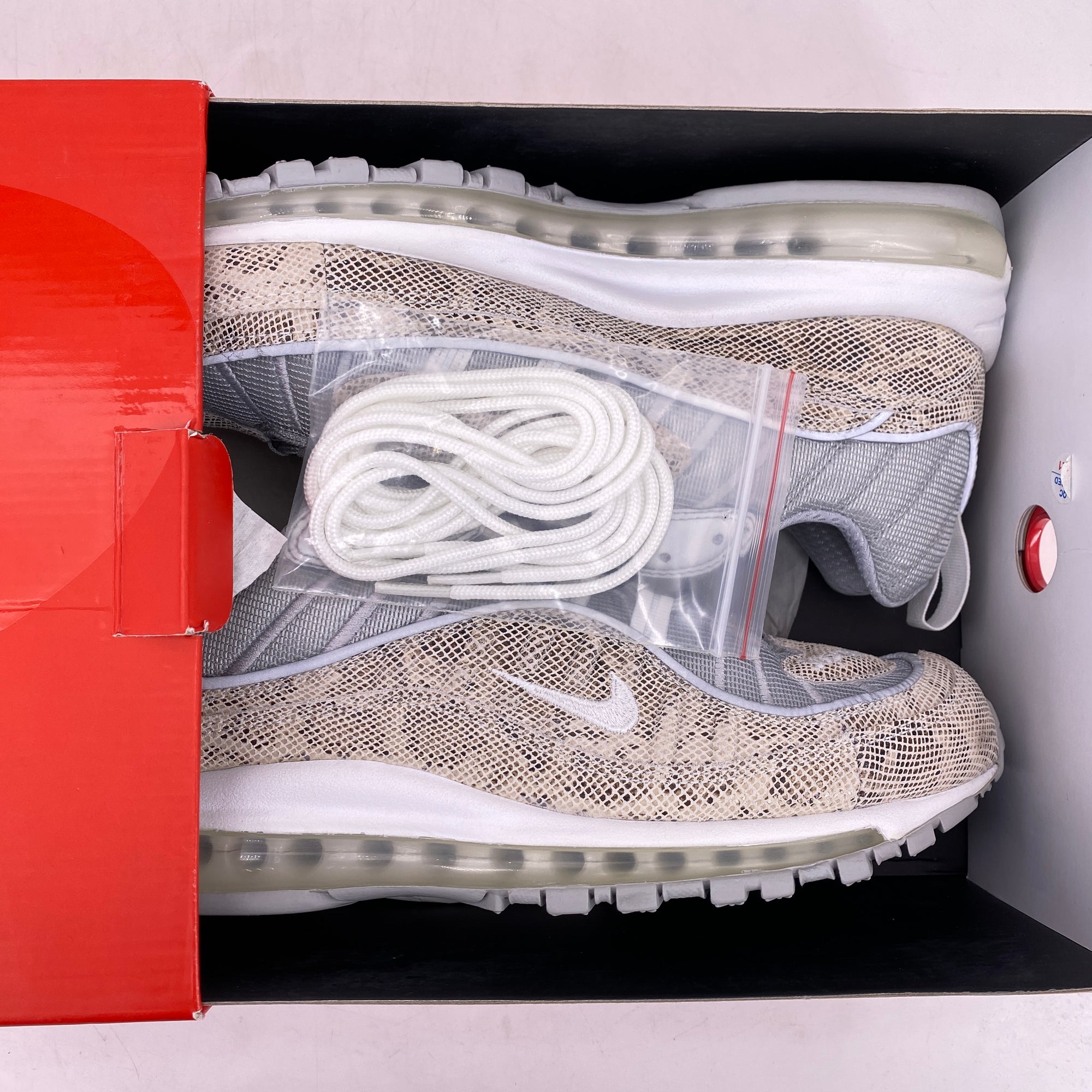 Nike Air Max 98 &quot;Supreme Snakeskin&quot; 2016 Used Size 11