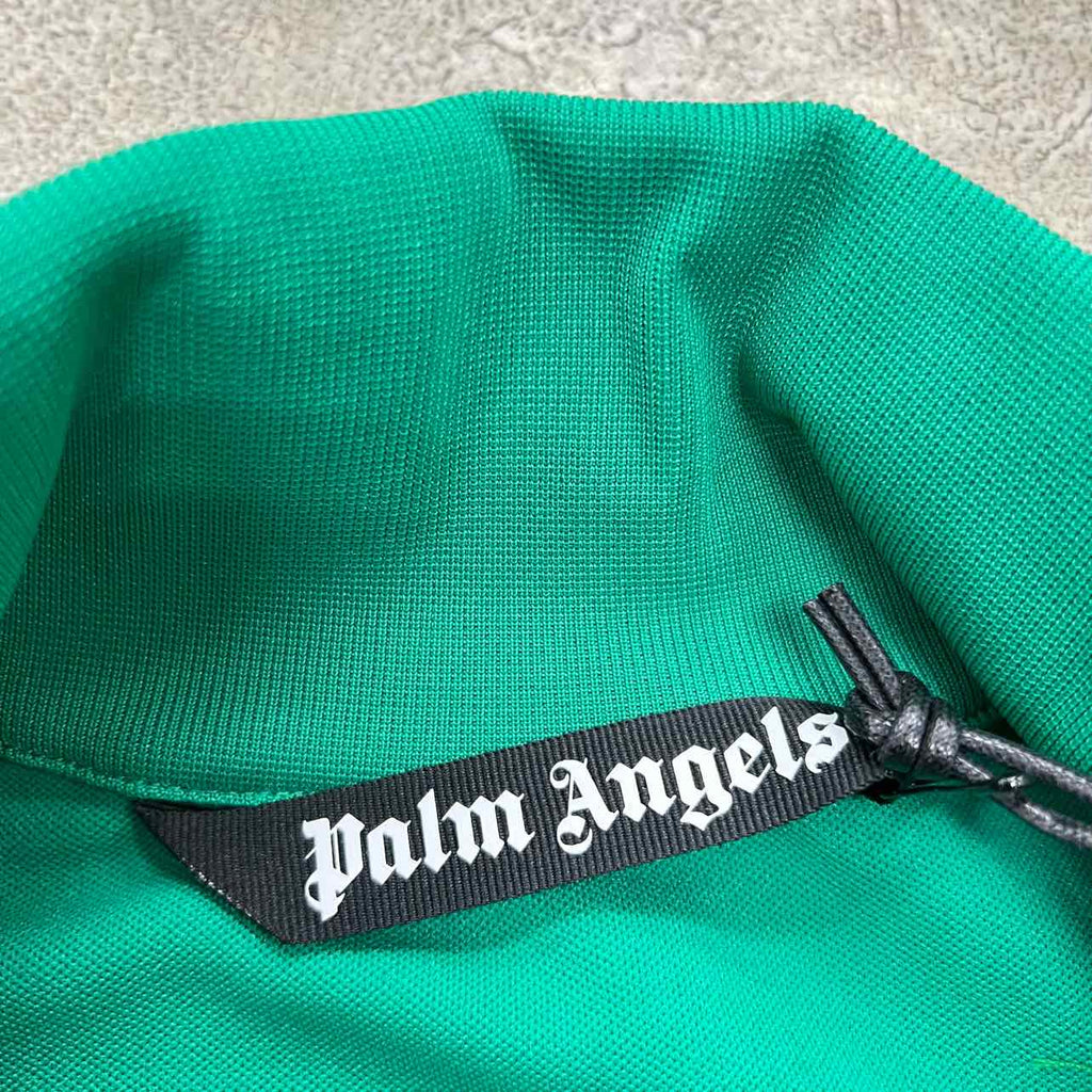 Palm Angels Track Jacket "STRIPE" Green New Size XXL