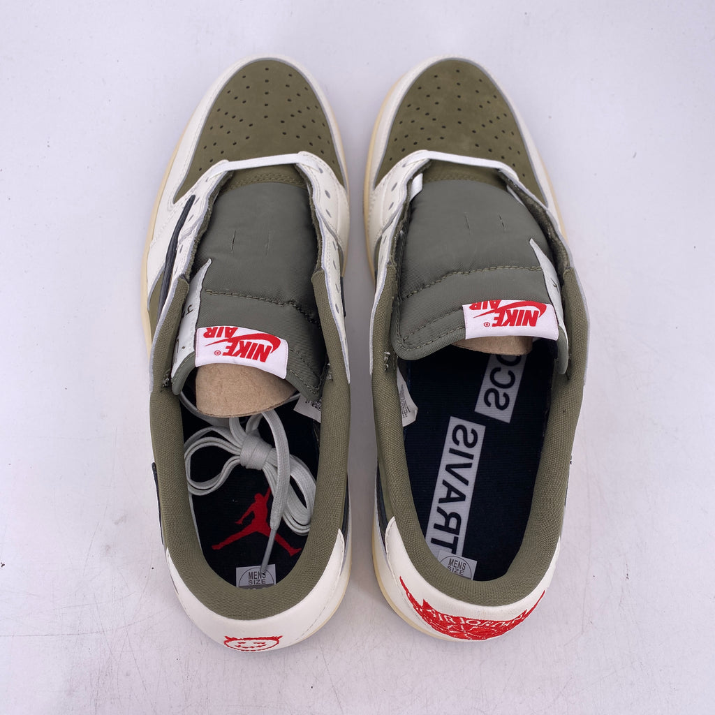 Air Jordan 1 Low OG SP "Travis Scott Medium Olive" 2024 New Size 12.5