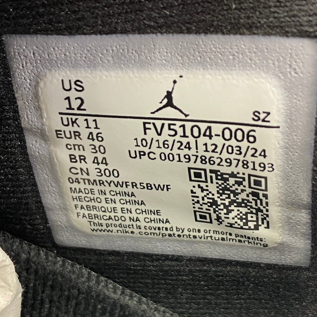 Air Jordan 11 Retro Low "Bred" 2025 Used Size 12
