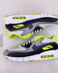 Nike Air Max 90 BR "White Volt" 2014 Used Size 7.5