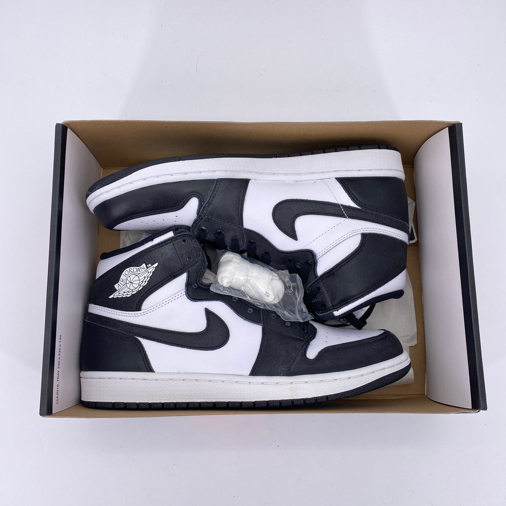 Air Jordan 1 Retro High OG "Black White" 2014 New Size 10