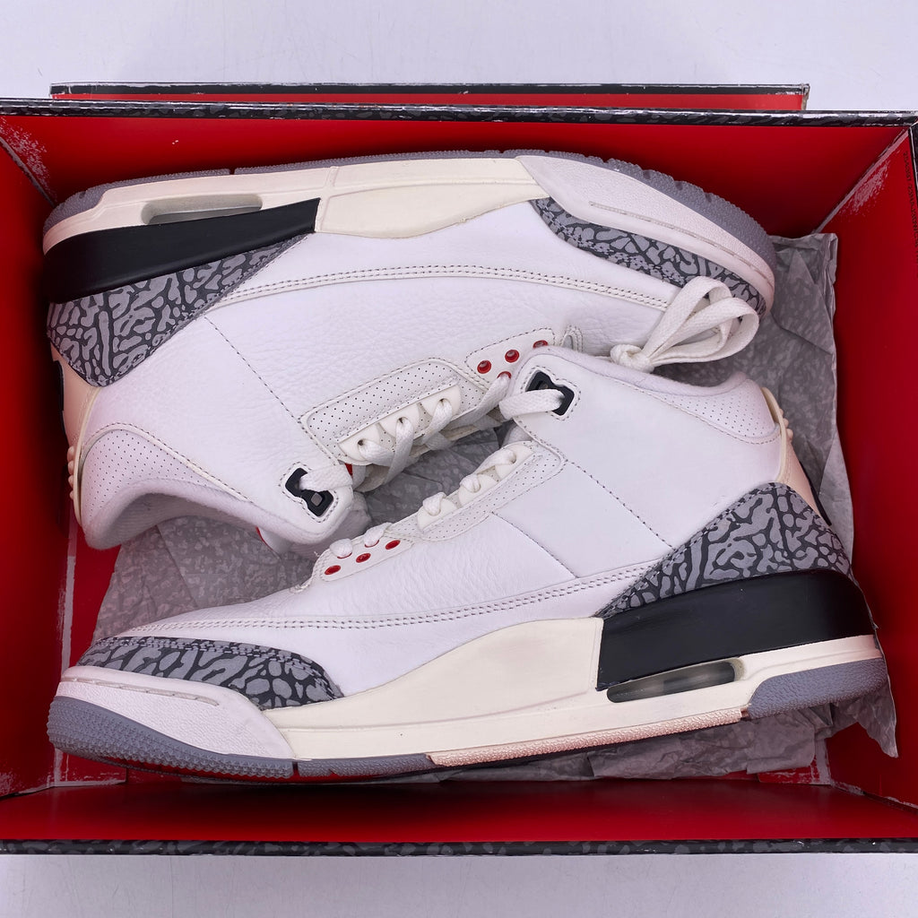Air Jordan 3 Retro "White Cement Reimagined" 2023 Used Size 10
