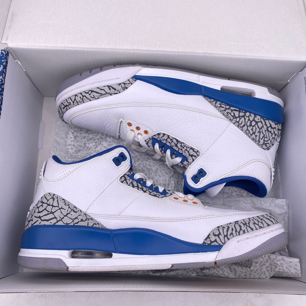 Air Jordan 3 Retro "Wizards" 2023 Used Size 8.5