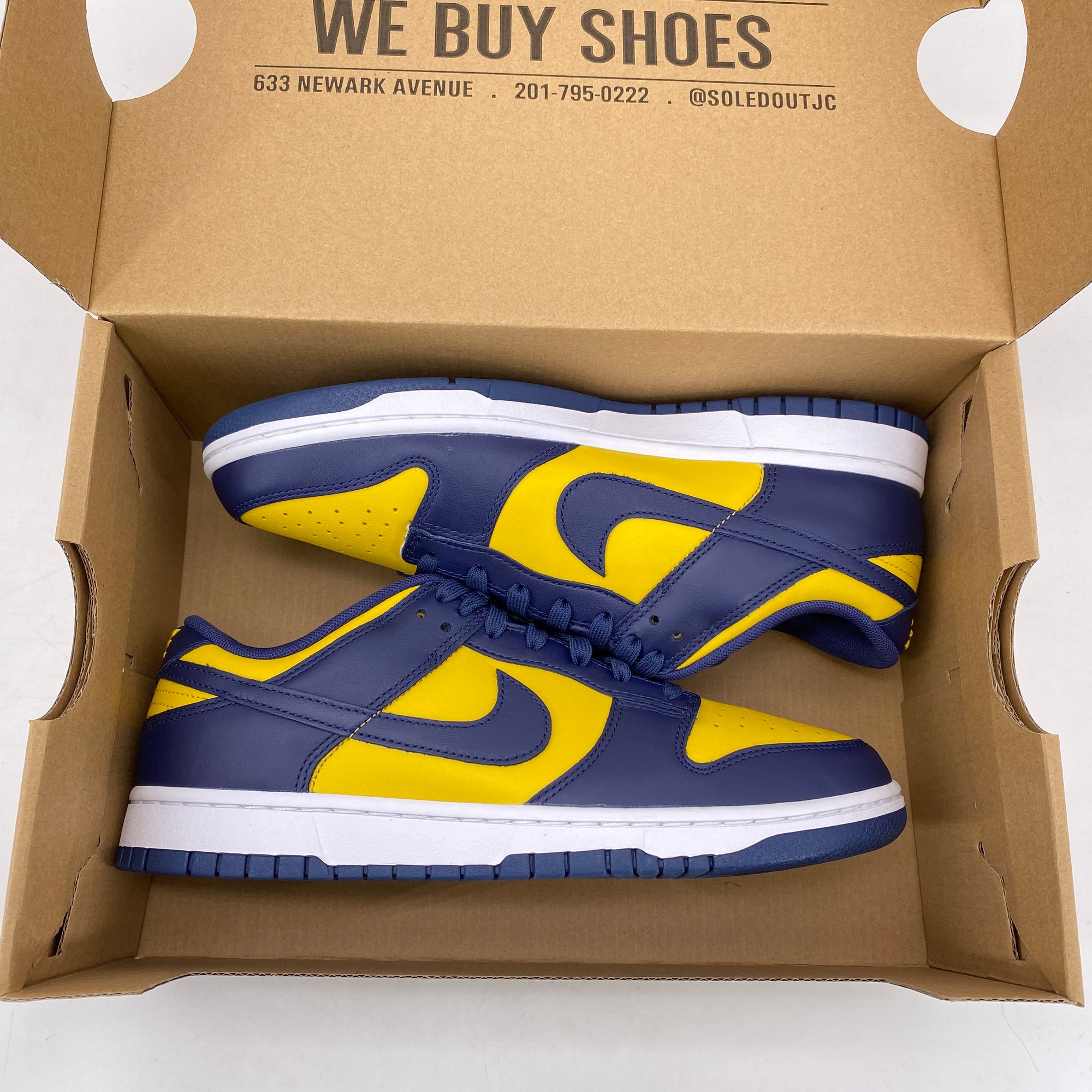 Nike Dunk Low &quot;Michigan&quot; 2021 New Size 10