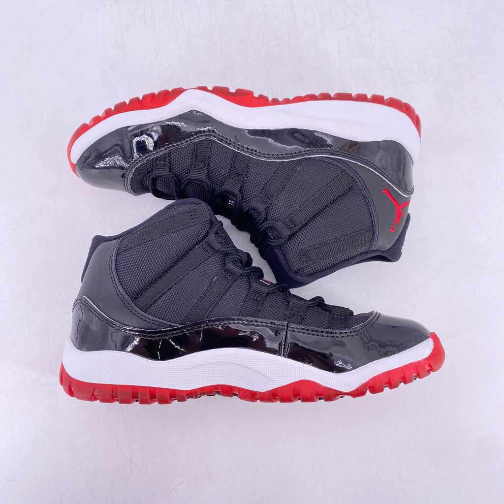 Air Jordan (GS) 11 Retro "Bred" 2019 New Size 3Y