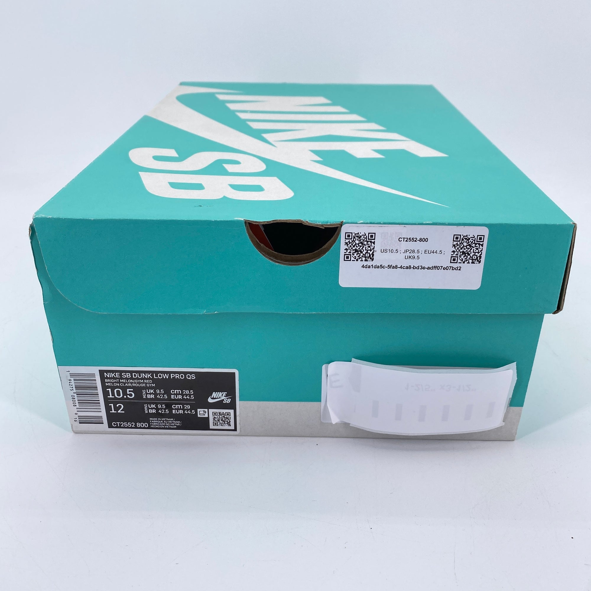 Nike SB Dunk Low &quot;Strangelove&quot; 2020 Used Size 10.5
