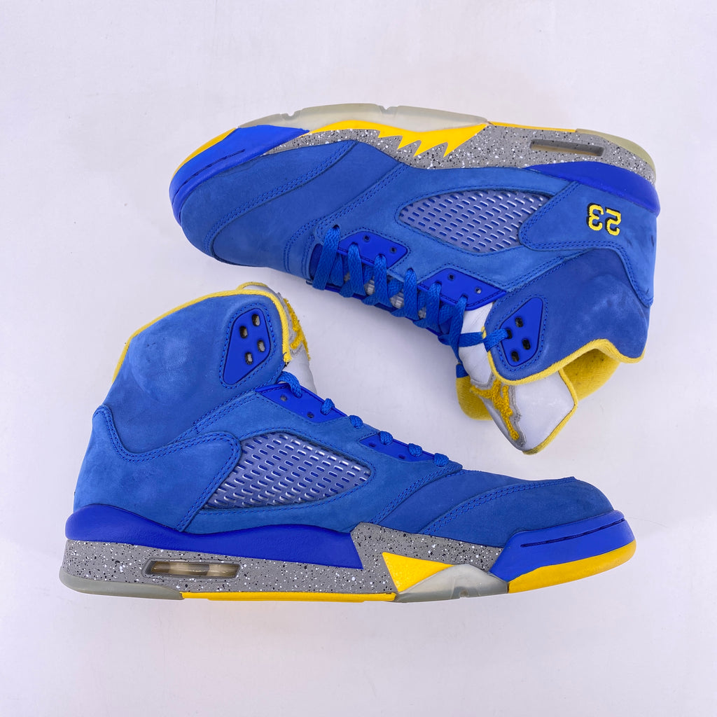 Air Jordan 5 Retro "Laney Varsity Royal" 2019 Used Size 10.5