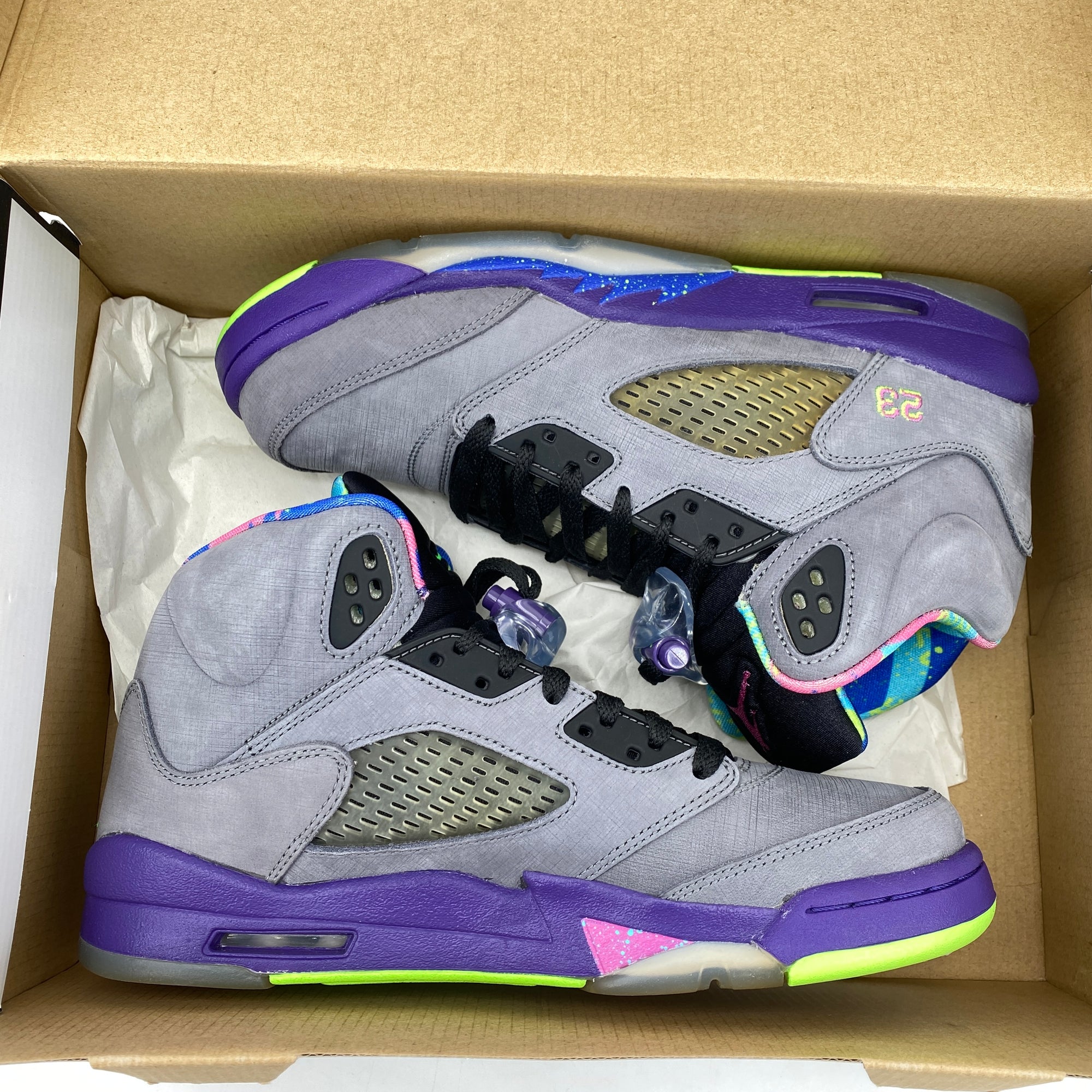 Air Jordan (GS) 5 Retro &quot;Bel Air&quot; 2013 Used Size 7Y