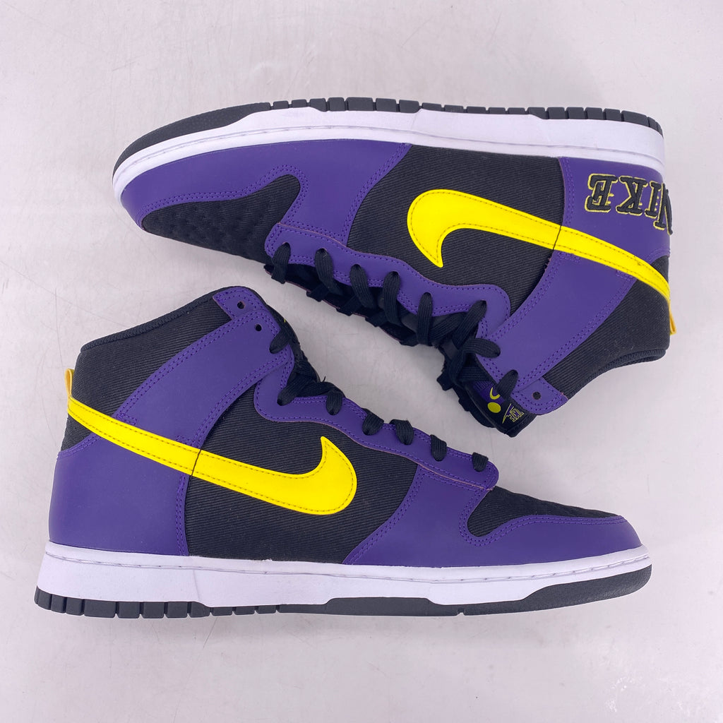 Nike Dunk High PRM "Lakers" 2021 New Size 13
