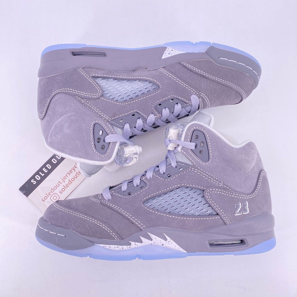 Air Jordan (GS) 5 Retro "Wool Grey" 2026 New Size 5.5Y