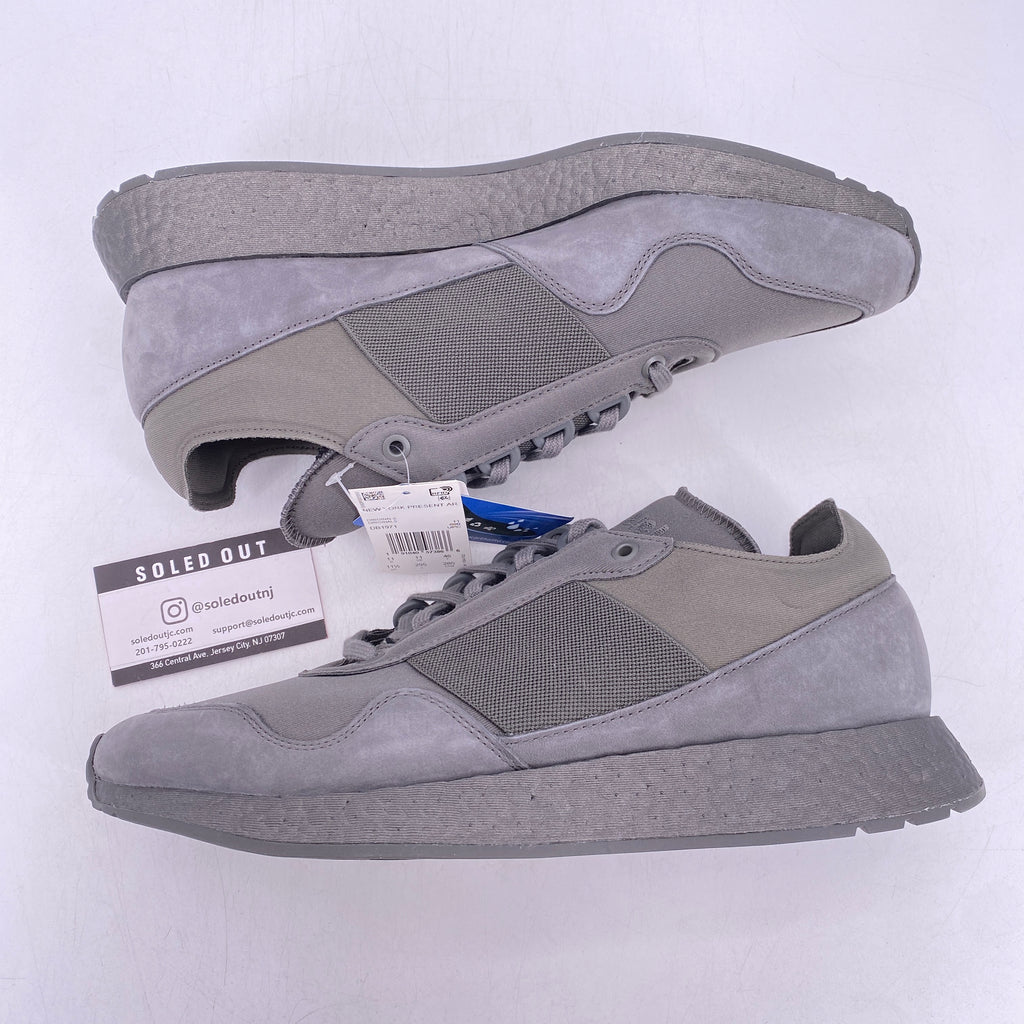 Adidas New York Present "Daniel Arsham Grey" 2017 New Size 11.5