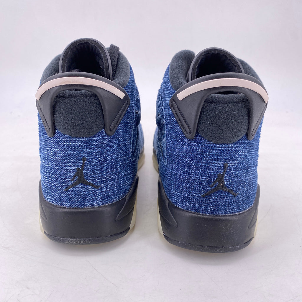 Air Jordan (GS) 6 Retro "Washed Denim" 2019 New Size 6Y