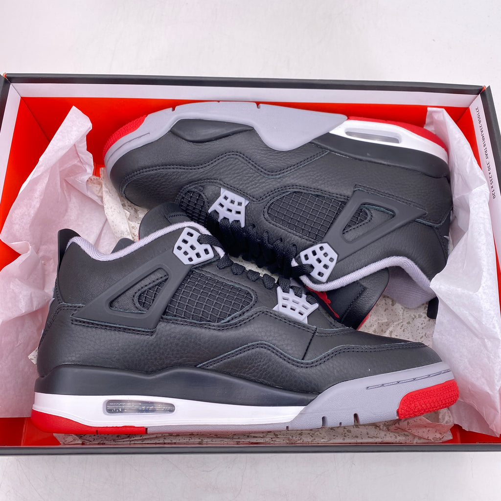 Air Jordan 4 Retro "Bred Reimagined" 2024 New Size 7.5